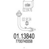 MTS 01.13840 Exhaust Pipe